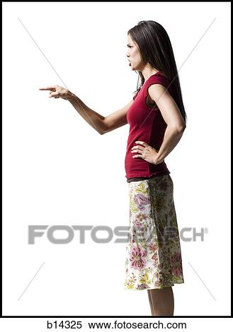 woman pointing View Large Photo Image Stock Photography - woman pointing. Fotosearch