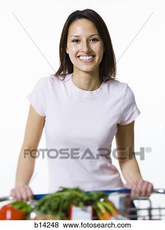 Woman shopping View Large Photo Image Stock Photo - Woman shopping. Fotosearch