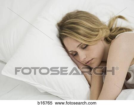 Woman sleeping View Large Photo Image Stock Photography - Woman sleeping. Fotosearch