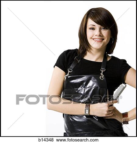 Stock Photo - woman smiling. Fotosearch