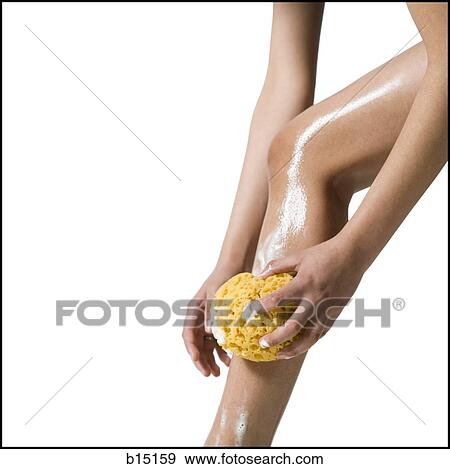 woman washing legs View Large Photo Image Stock Photo - woman washing legs. Fotosearch