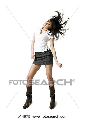 Woman with bare legs and boots dancing View Large Photo Image Stock Photography - Woman with bare legs and boots dancing. Fotosearch