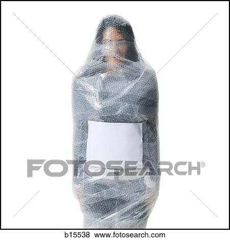 wrapped in bubble wrap