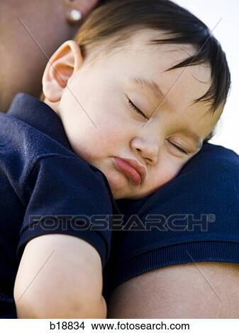 baby boy sleeping. View Large Photo Image Picture - baby boy sleeping.. Fotosearch