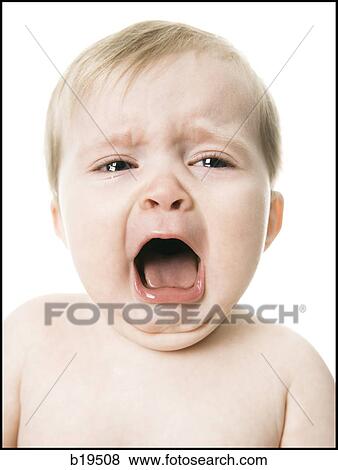 baby crying View Large Photo Image Stock Photo - baby crying. Fotosearch