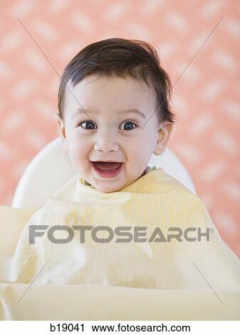 Baby getting a haircut. View Large Photo Image Stock Image - Baby getting a haircut.. Fotosearch