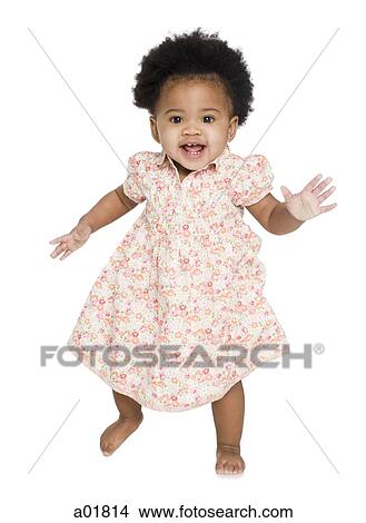Picture - baby girl. Fotosearch
