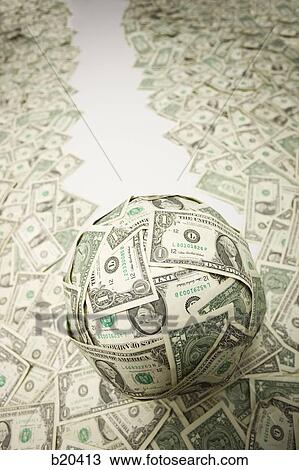 ball of money View Large Photo Image Stock Image - ball of money. Fotosearch