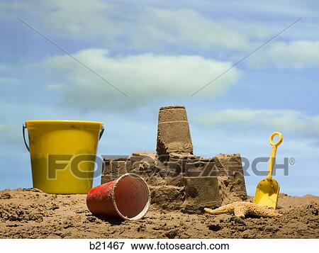 beach toys View Large Photo Image Stock Photo - beach toys. Fotosearch