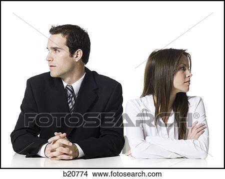 Picture - business people. Fotosearch