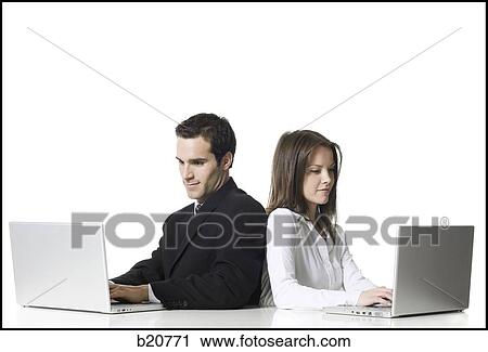 Stock Image - business people. Fotosearch