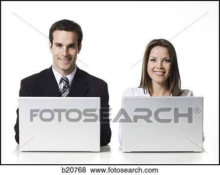 Stock Photo - business people. Fotosearch
