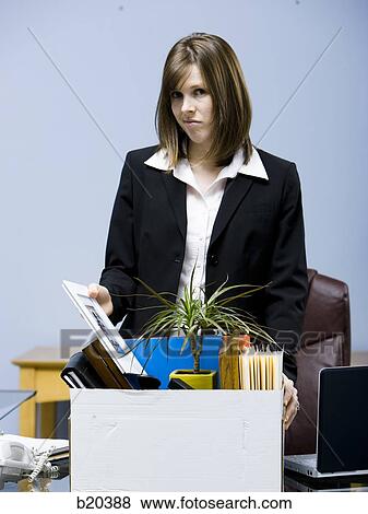 businessperson clearing out things View Large Photo Image Stock Photo - businessperson clearing out things. Fotosearch