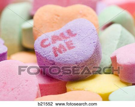Call me candy heart View Large Photo Image Stock Image - Call me candy heart. Fotosearch