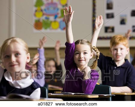 Stock Photo - children at school. Fotosearch
