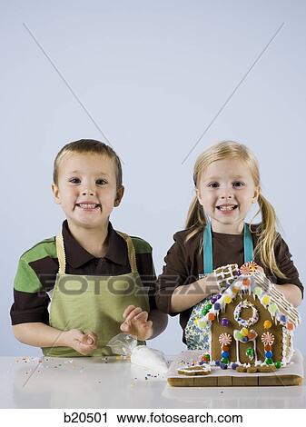 children baking View Large Photo Image Stock Image - children baking. Fotosearch