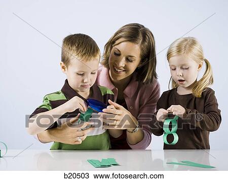 children making crafts View Large Photo Image Stock Image - children making crafts. Fotosearch
