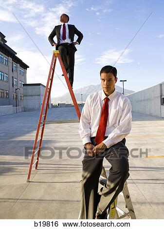 climbing the corporate ladder View Large Photo Image Stock Photograph - climbing the corporate ladder. Fotosearch