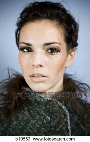 close up of a woman View Large Photo Image Stock Image - close up of a woman. Fotosearch
