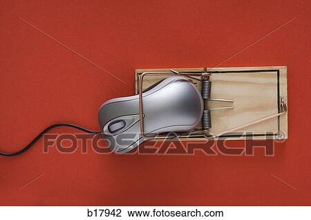 Computer mouse trap. View Large Photo Image Stock Image - Computer mouse trap.. Fotosearch