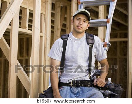construction worker View Large Photo Image Stock Photo - construction worker. Fotosearch
