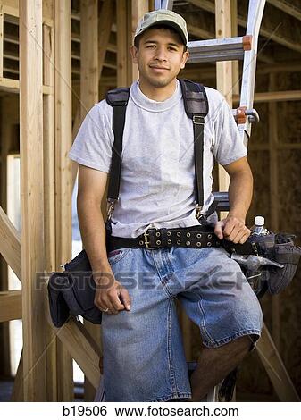 construction worker View Large Photo Image Stock Photograph - construction worker. Fotosearch
