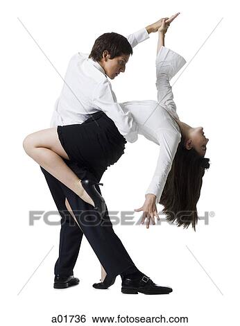 Stock Photograph - couple dancing. Fotosearch