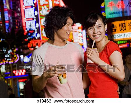couple on the street View Large Photo Image Stock Image - couple on the street. Fotosearch