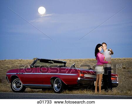 couple under a full moon View Large Photo Image Stock Image - couple under a full moon. Fotosearch