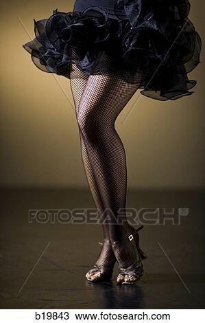 Stock Image - dancer from the waist down. Fotosearch