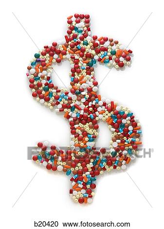 dollar sign made out of pills View Large Photo Image Stock Image - dollar sign made out of pills. Fotosearch
