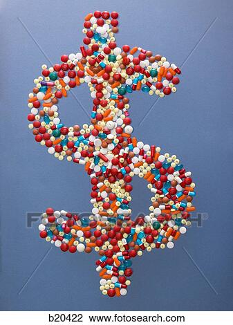 dollar sign made out of pills View Large Photo Image Stock Image - dollar sign made out of pills. Fotosearch
