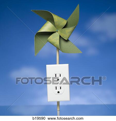 electric outlet on a pinwheel View Large Photo Image Stock Image - electric outlet on a pinwheel. Fotosearch