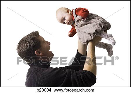 father and baby View Large Photo Image Picture - father and baby. Fotosearch