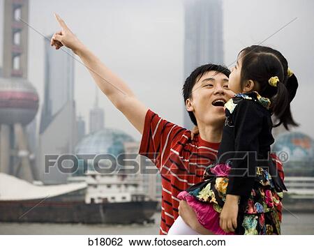 Stock Image - Father and daughter.. Fotosearch