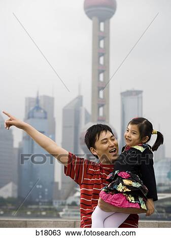 Stock Image - Father and daughter.. Fotosearch