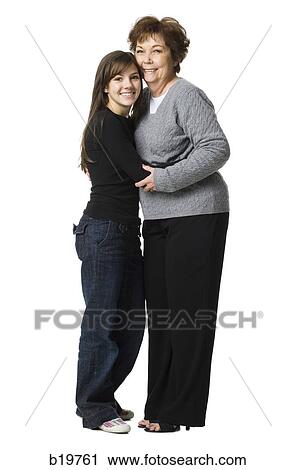 grandmother and granddaughter View Large Photo Image Stock Image - grandmother and granddaughter. Fotosearch