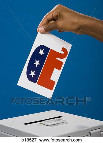 hand casting a ballot. View Large Photo Image Stock Photo - hand casting a ballot.. Fotosearch