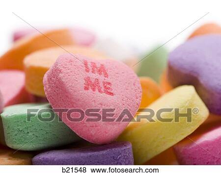 IM Me candy heart View Large Photo Image Stock Photo - IM Me candy heart. Fotosearch