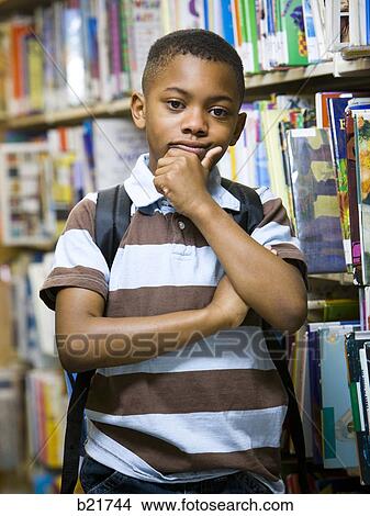 in the library View Large Photo Image Picture - in the library. Fotosearch