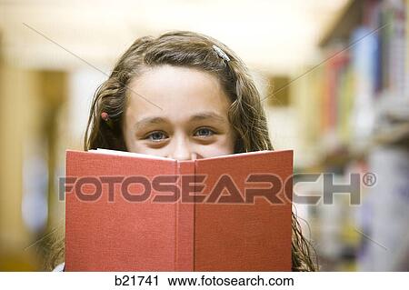 Stock Image - in the library. Fotosearch