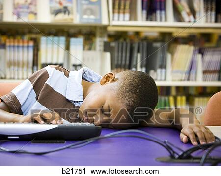 Stock Image - in the library. Fotosearch