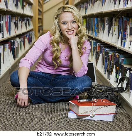in the library View Large Photo Image Stock Image - in the library. Fotosearch