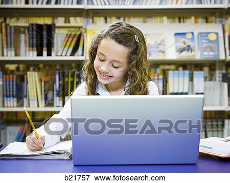 in the library View Large Photo Image Stock Photo - in the library. Fotosearch