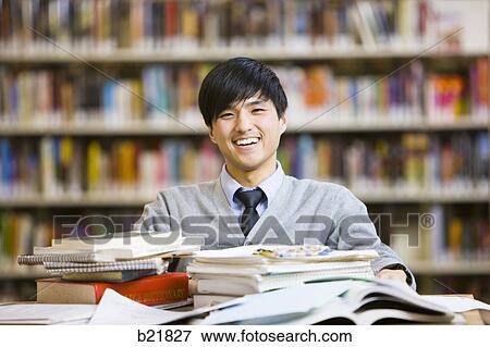 in the library View Large Photo Image Stock Photo - in the library. Fotosearch