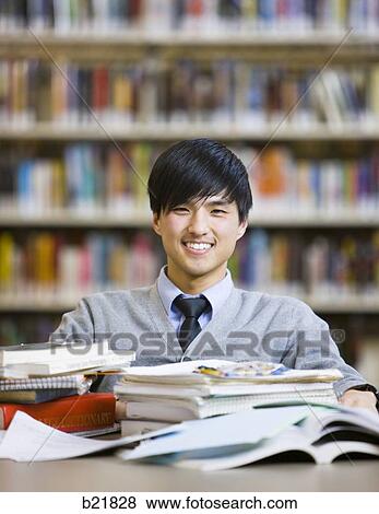 in the library View Large Photo Image Stock Photo - in the library. Fotosearch