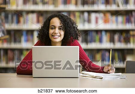in the library View Large Photo Image Stock Photo - in the library. Fotosearch