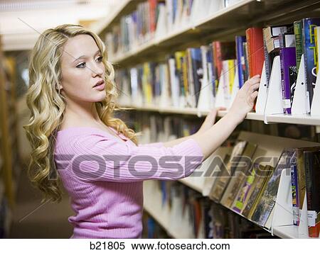 Stock Photography - in the library. Fotosearch