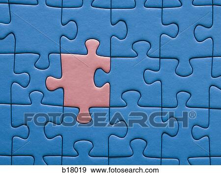 Jigsaw puzzle with a missing piece. View Large Photo Image Stock Photo - Jigsaw puzzle with a missing piece.. Fotosearch