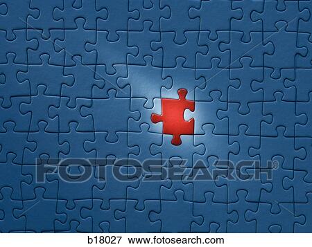Jigsaw puzzle with a missing piece. View Large Photo Image Stock Photo - Jigsaw puzzle with a missing piece.. Fotosearch